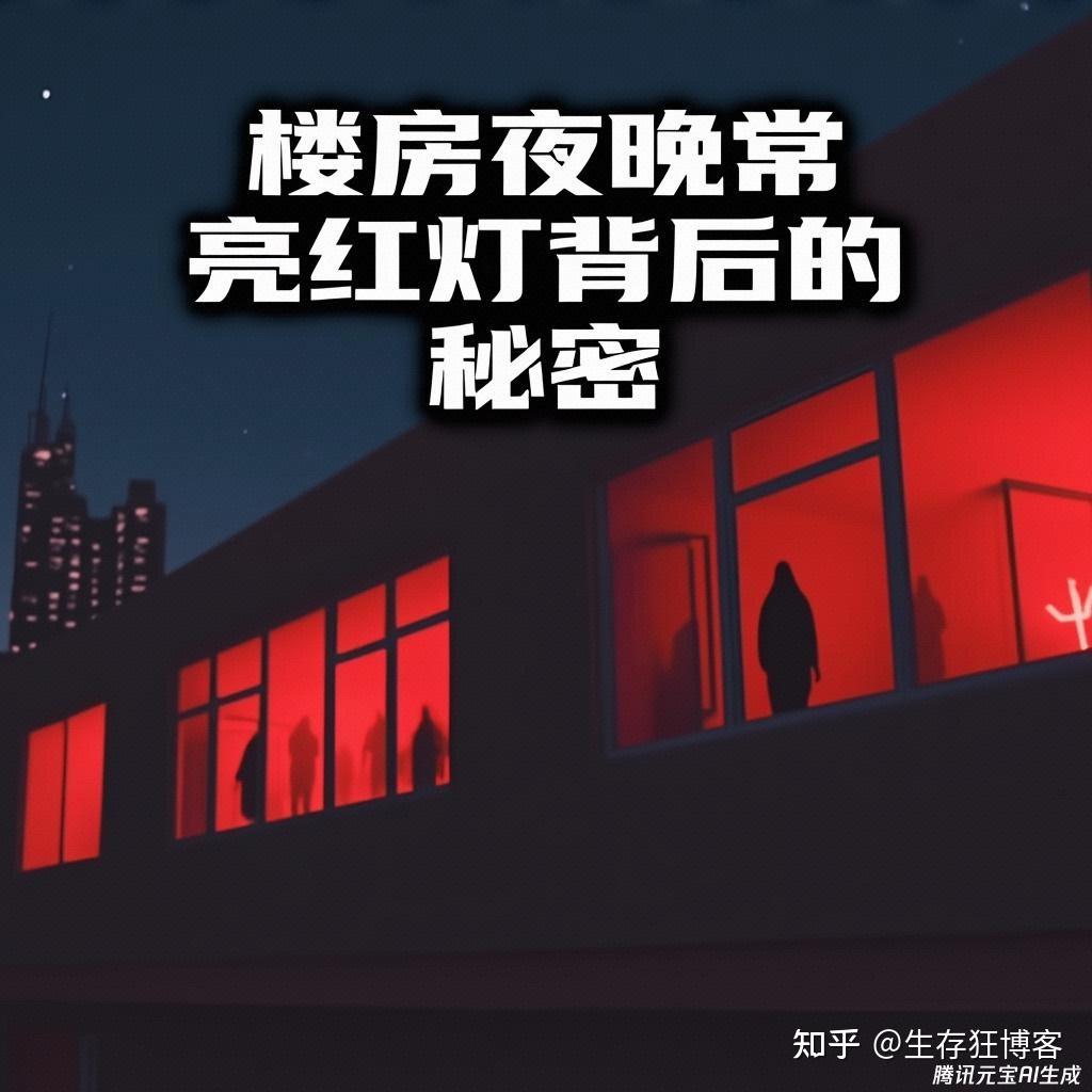楼房夜晚常亮红灯背后的秘密 - 知乎