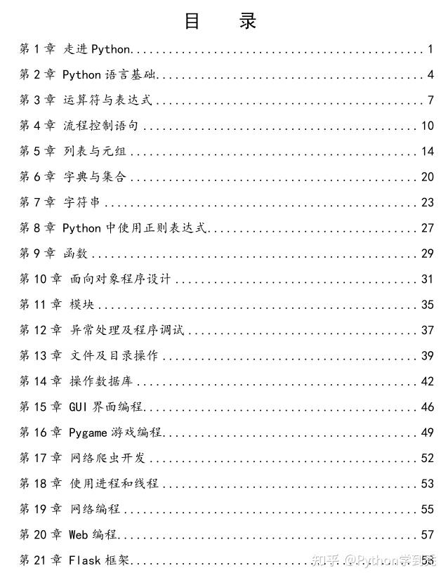 字节前技术总监全新开源《Python背记手册》,堪称Python入门教材的天花板,快来收藏! - 知乎
