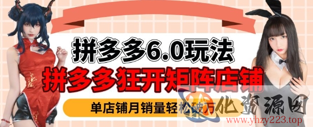 拼多多虚拟商品暴利6.0玩法，轻松实现月入过W