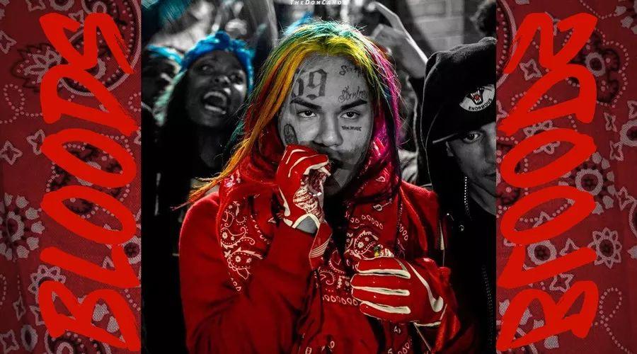 6ix9ine是不是血帮的 究竟有多少rapper属于血帮或瘸帮 知乎