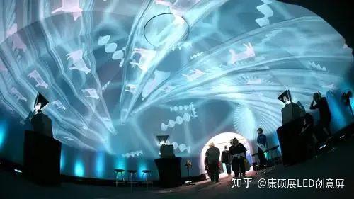 声画共舞，极致体验！康硕展透声LED球幕重构沉浸维度 - 知乎