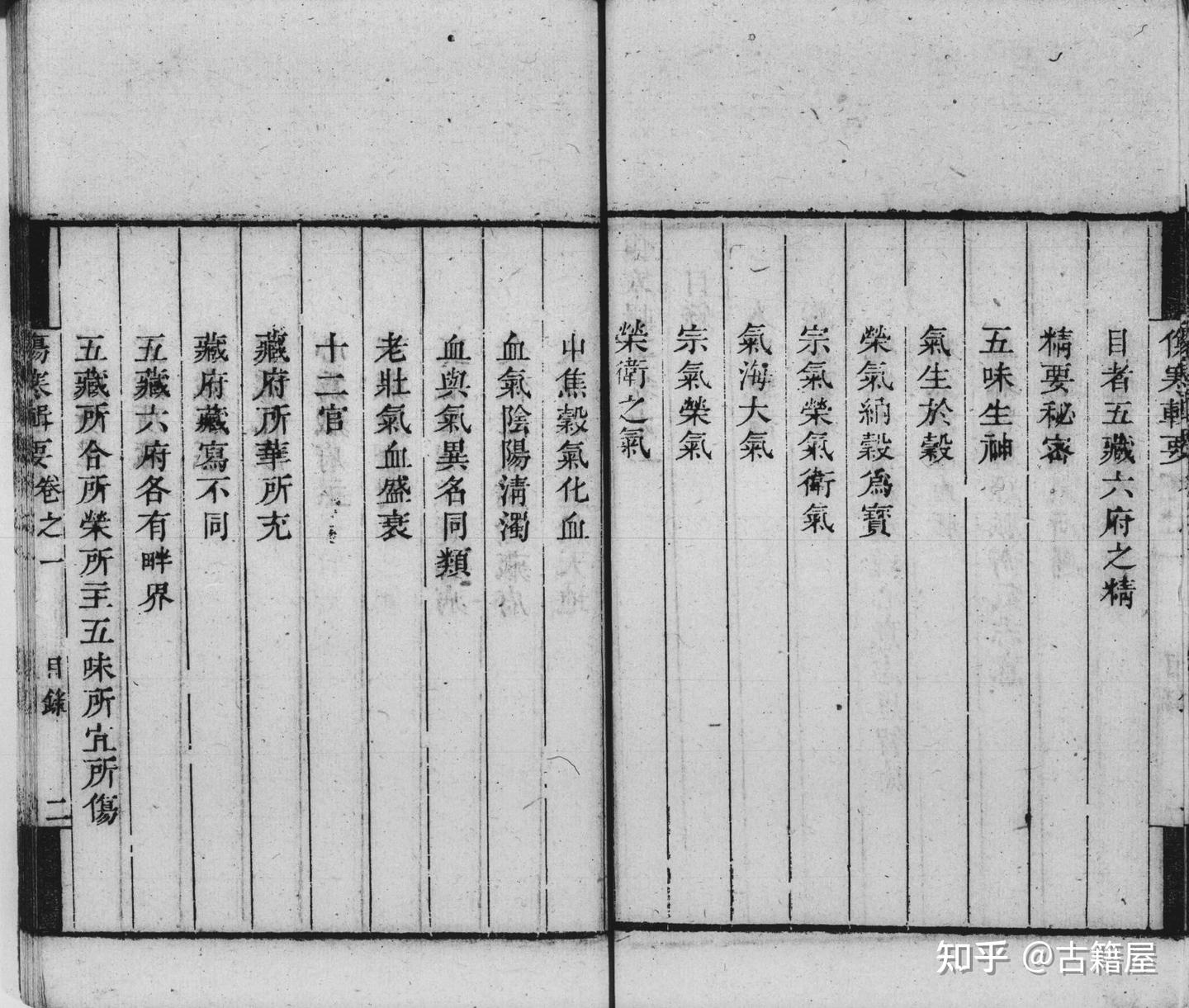 中医古籍《伤寒辑要》清刊本 - 知乎