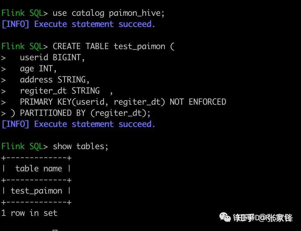Apache doris flink cdc paimon 