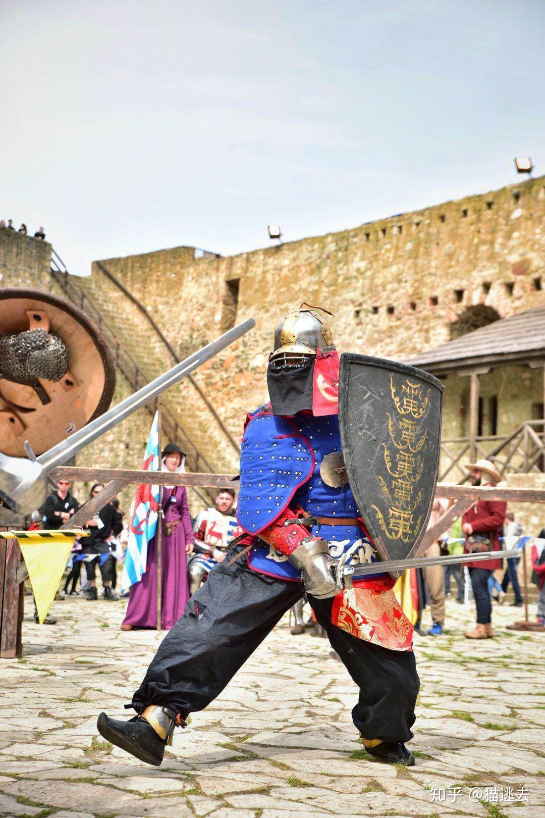 欧洲剑术中单剑 大盾组合,盾牌除了格挡还有什么作用? - 知乎