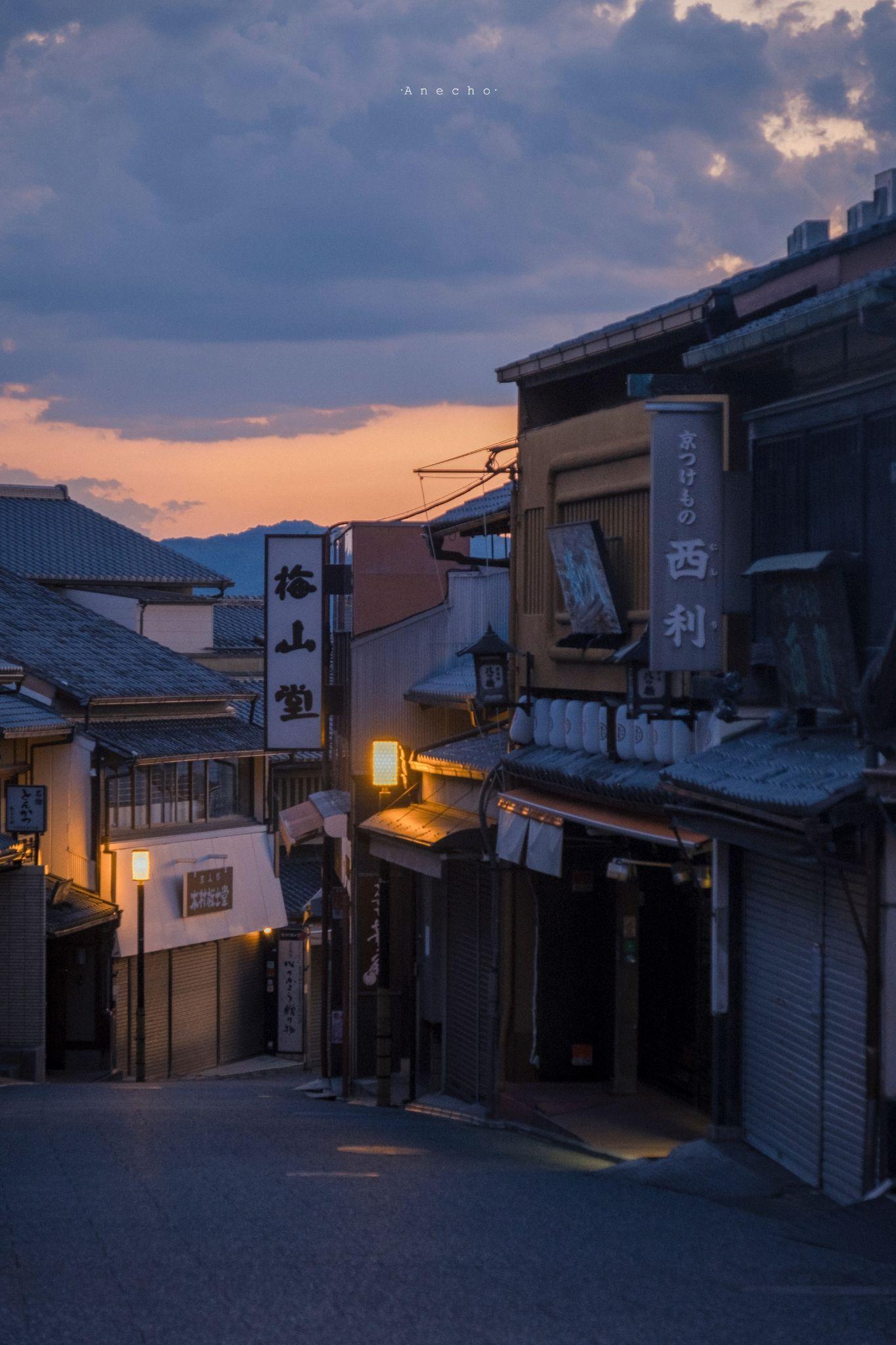 有哪些以日本的街道或者風景為背景的手機壁紙