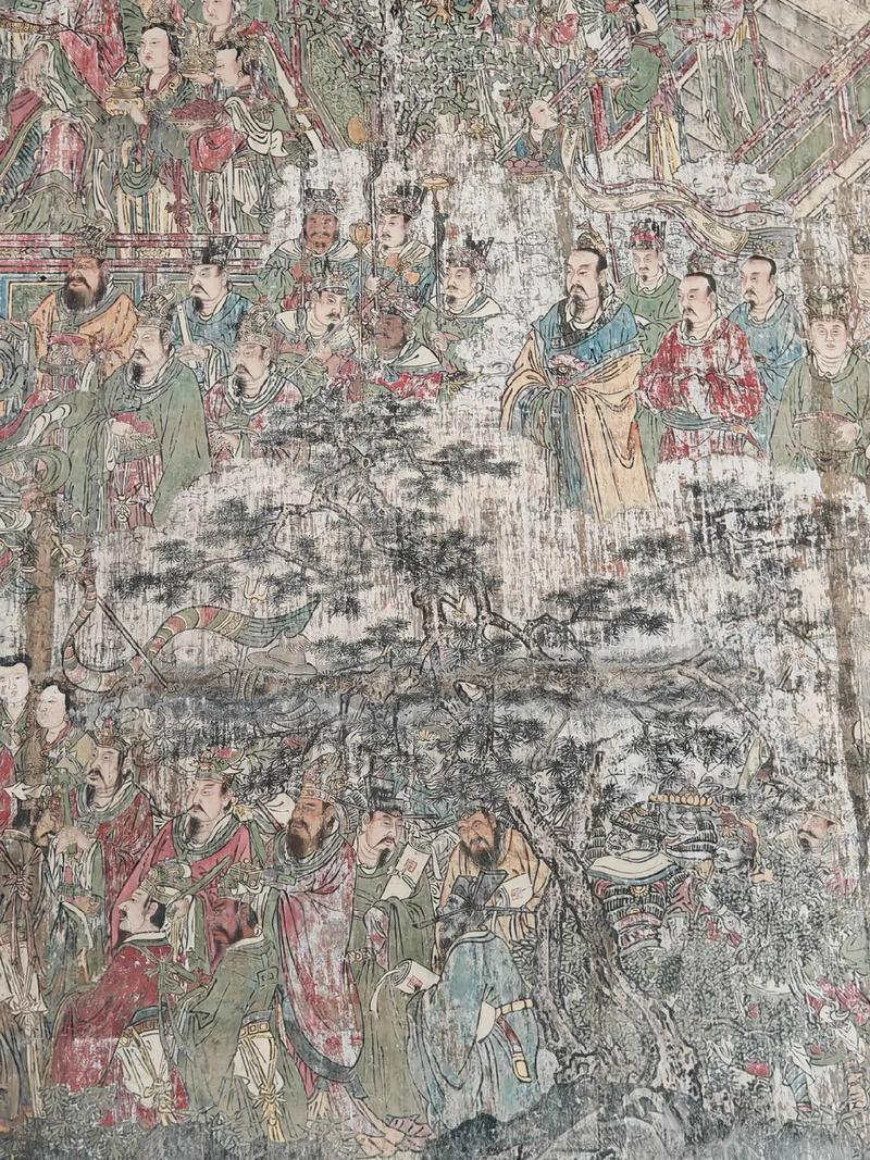 山西新绛县稷益庙-正殿:明代壁画 - 知乎