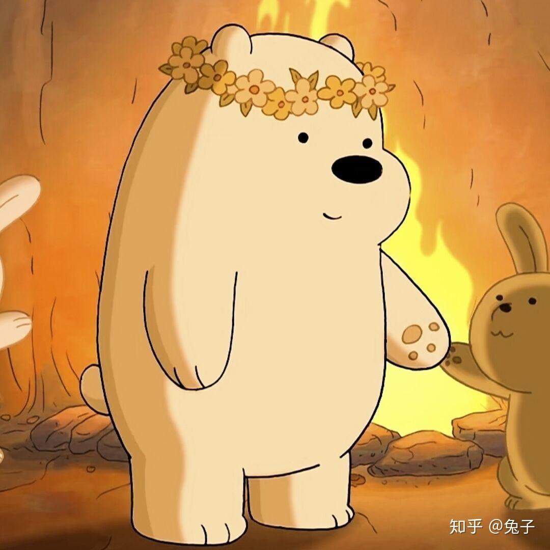 求这个白熊头像的情侣头像?