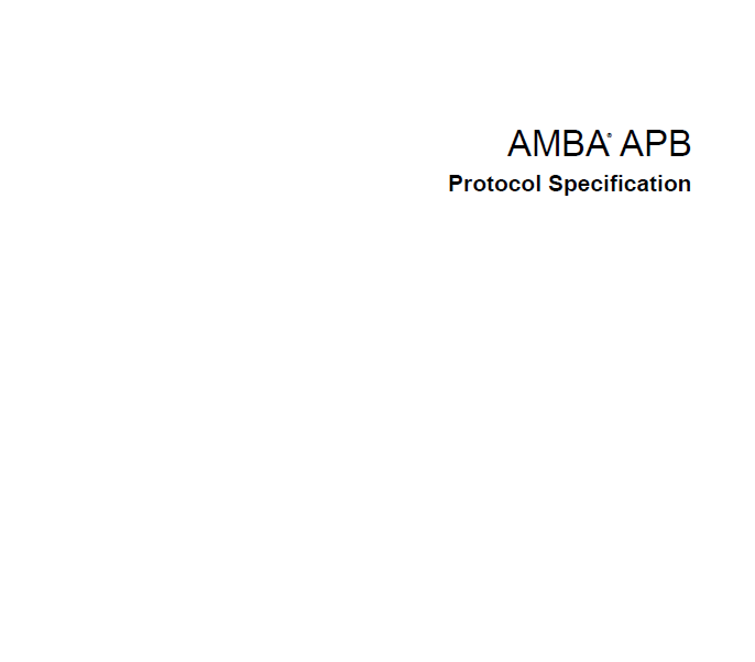 Api Amb 2 AMBA总线之APB2.0 - 知乎