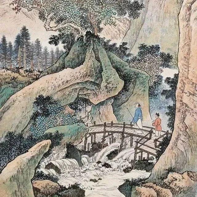 北宗山水刘子久经典作品 - 知乎