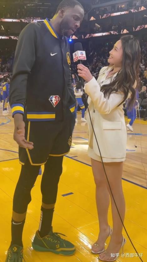 NBA前方女记者孟超，让野兽般的篮球巨星都温柔低下了头！ - 知乎