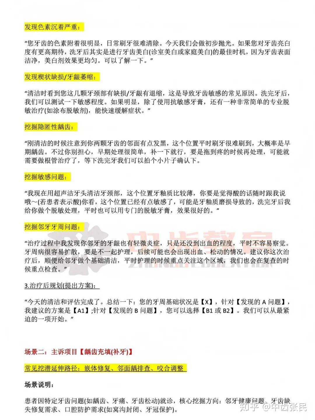口腔门诊8大主诉项目挖潜实战手册! - 知乎