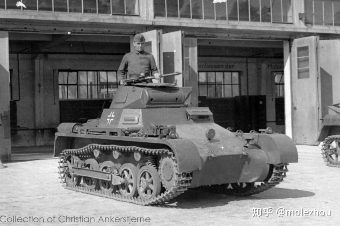02 二战德国装甲车辆 - Panzerkampfwagen I Ausf.A (Sd.Kfz.101) - 涂装与标志 - 知乎