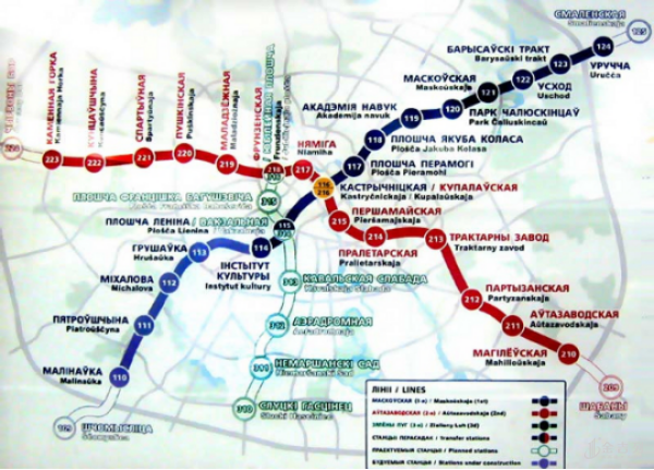 白俄罗斯地铁图片