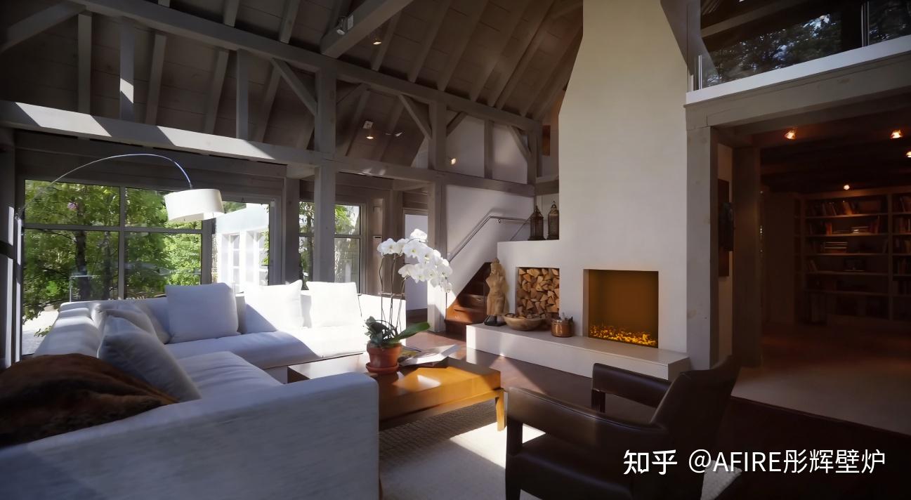 把林间暖意搬进家!这面会“呼吸”的火焰,重新定义了现代客厅的治愈感 - 知乎
