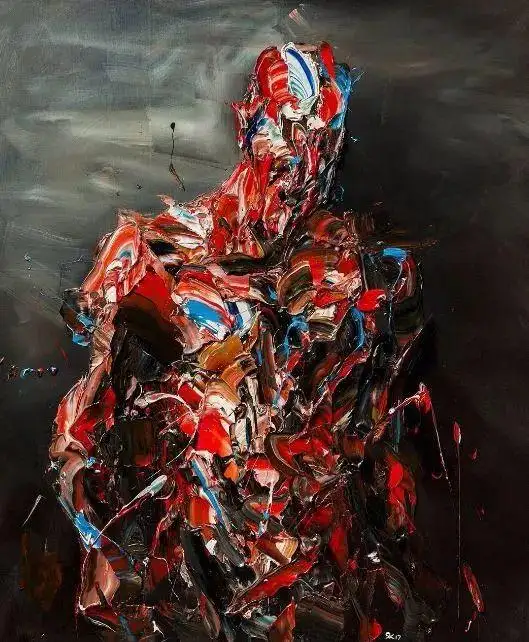 有哪些出色的使用厚涂手法的当代油画作品? - 知乎
