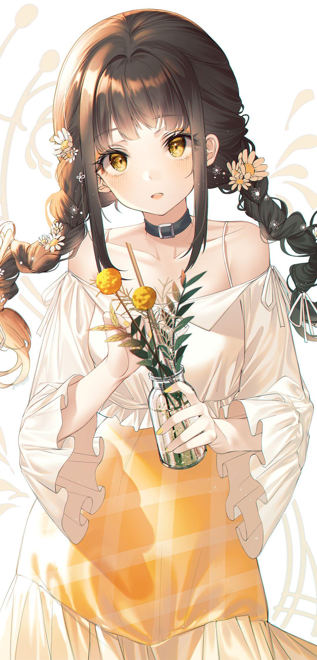 日系萌妹手机壁纸桌宠