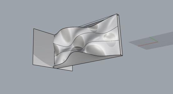 如何用rhino制作曲面波浪表皮