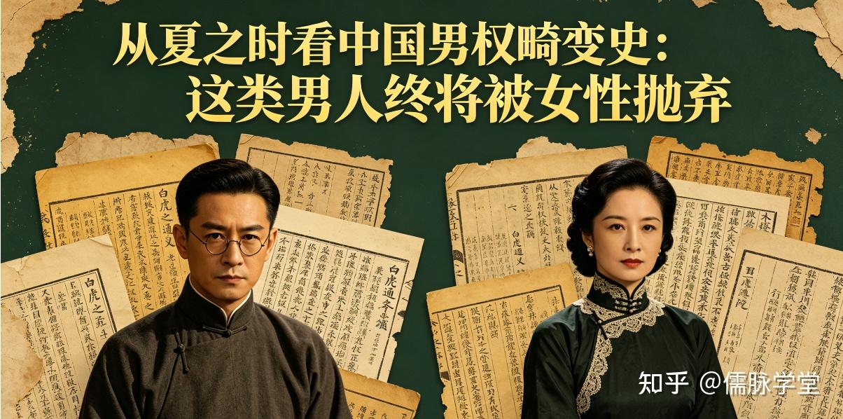 从夏之时看中国男权畸变史:一场延续两千年的思想毒瘤 - 知乎
