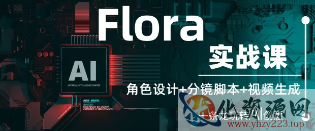 Flora实战课：角色设计+分镜脚本+视频生成，一条龙玩转AI创意