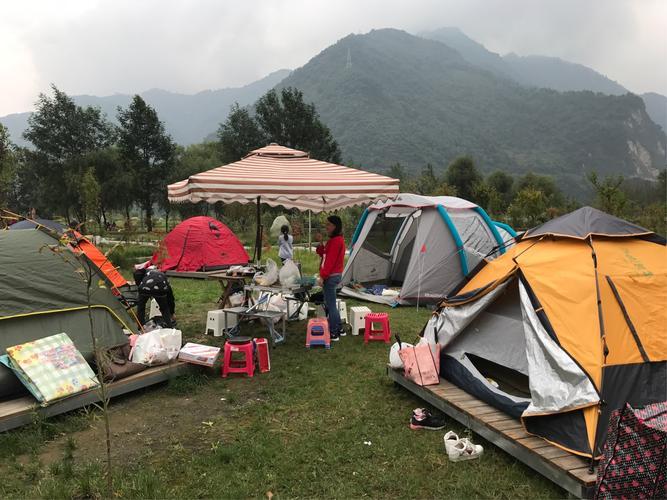 彭州鱼凫湿地公园露营攻略