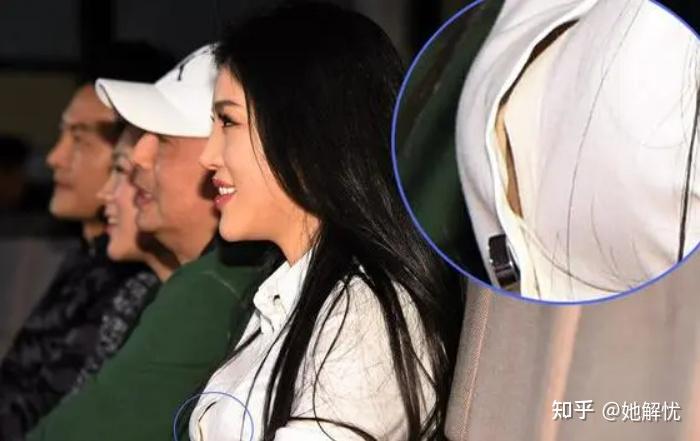美女漏胸你看到这种场面你会不会去提醒