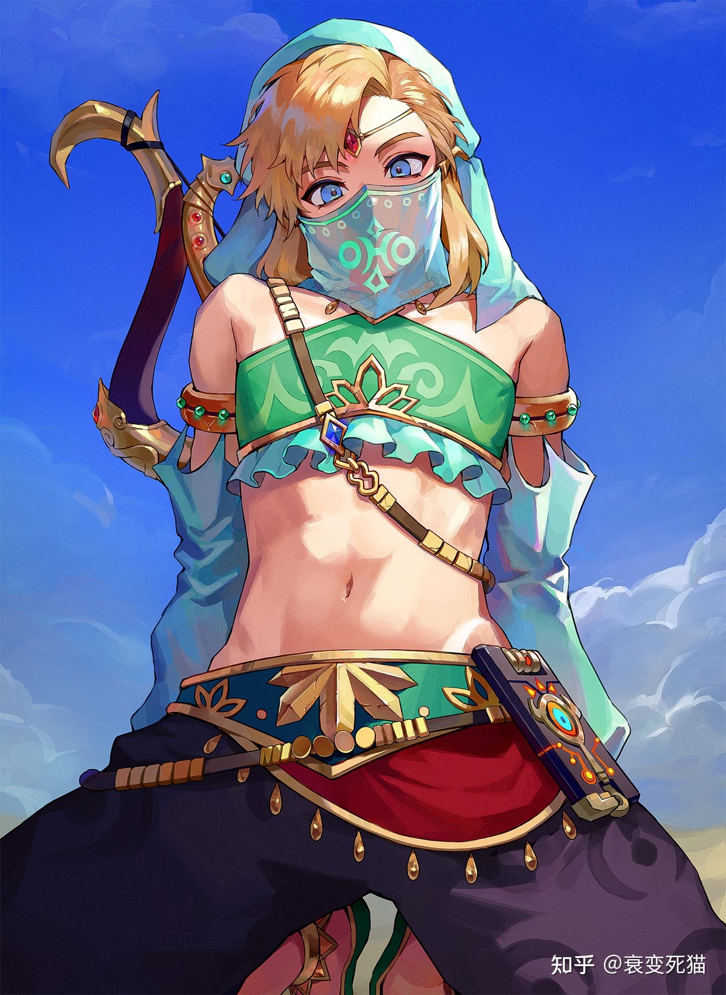 为什么塞尔达传说不加点性感的二次元角色