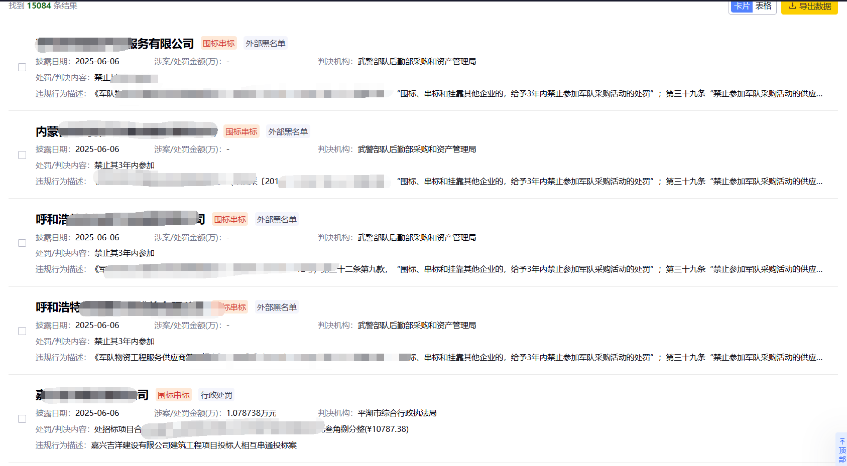 揭露招标黑幕:新增多条最新围标串标案件(2025.06.11) - 知乎