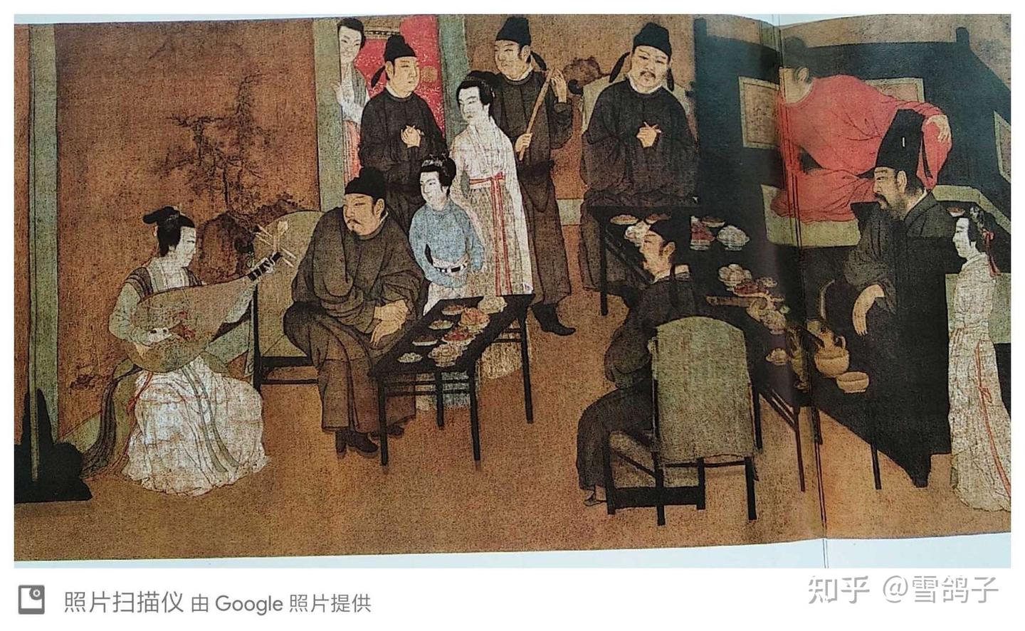 名画赏析《中国十大传世名画》 之韩熙载夜宴图- 知乎