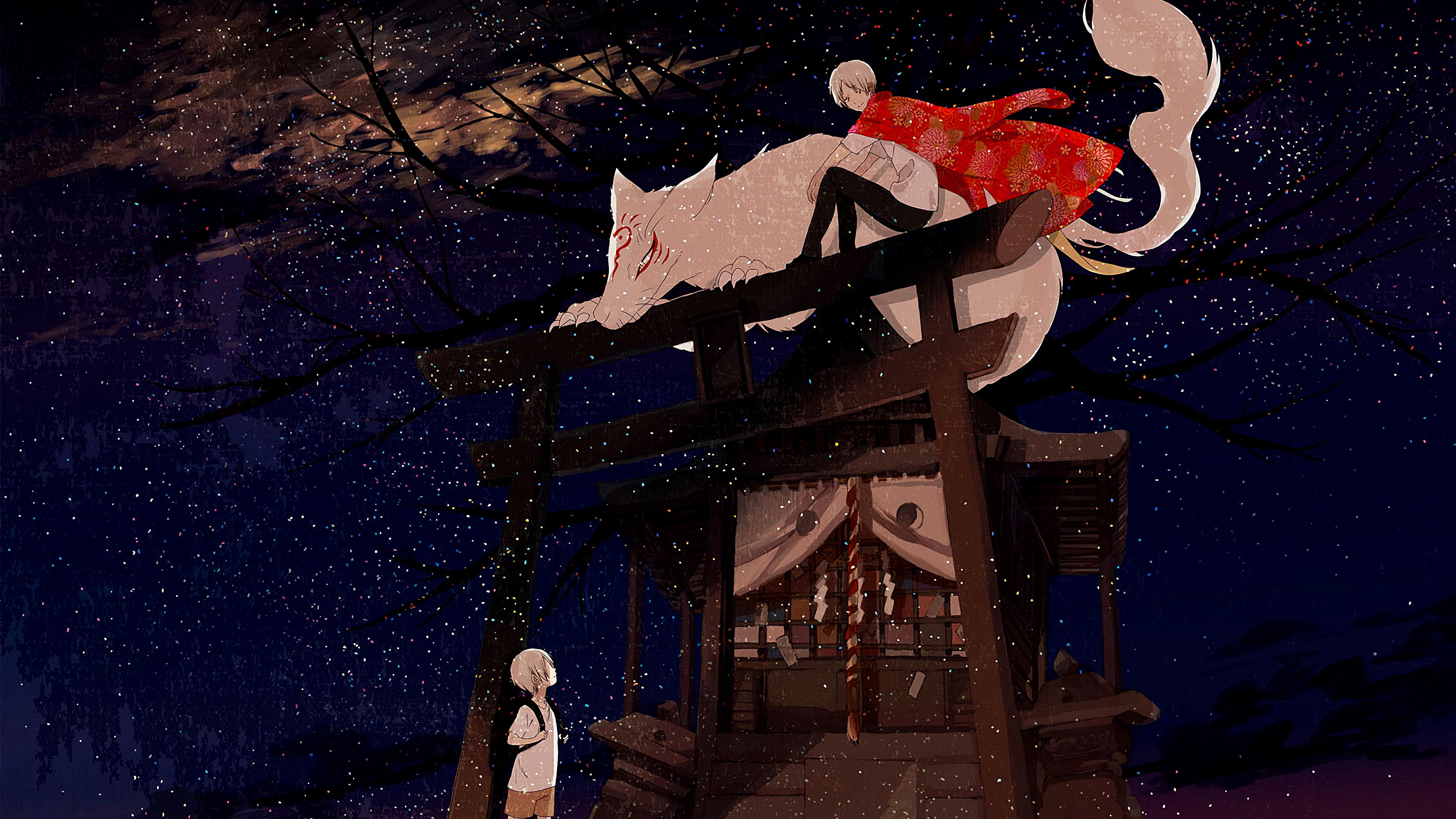 有没有夏目友人帐的高清电脑壁纸