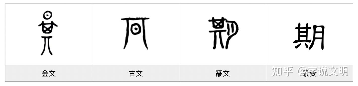 期——每日一字·月部字 - 知乎