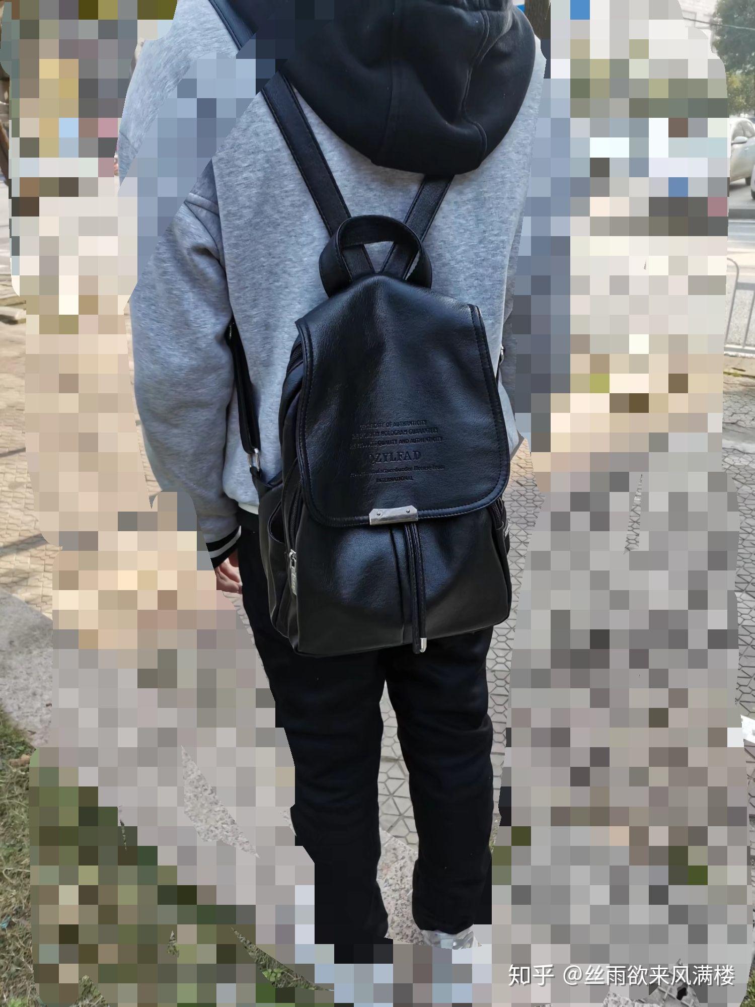 男生背偏女性的双肩包是一种什么样的体验