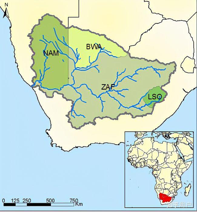 非洲有哪四大河流