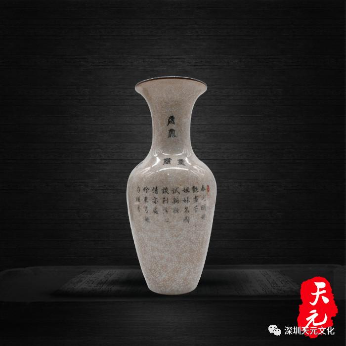 大清乾隆年制哥釉青花粉彩瓶- 知乎