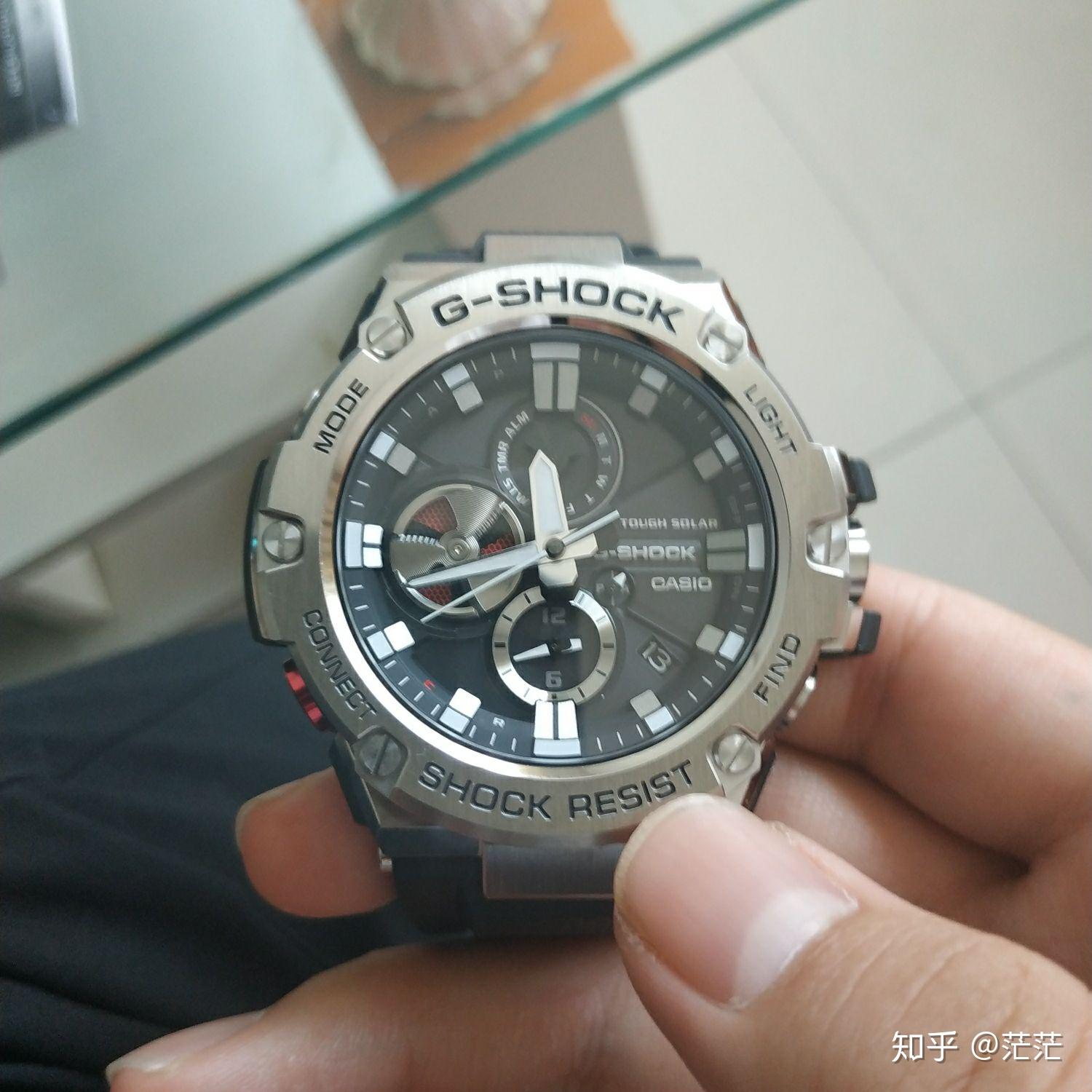 卡西欧手表gstb100秒表怎么设置呢