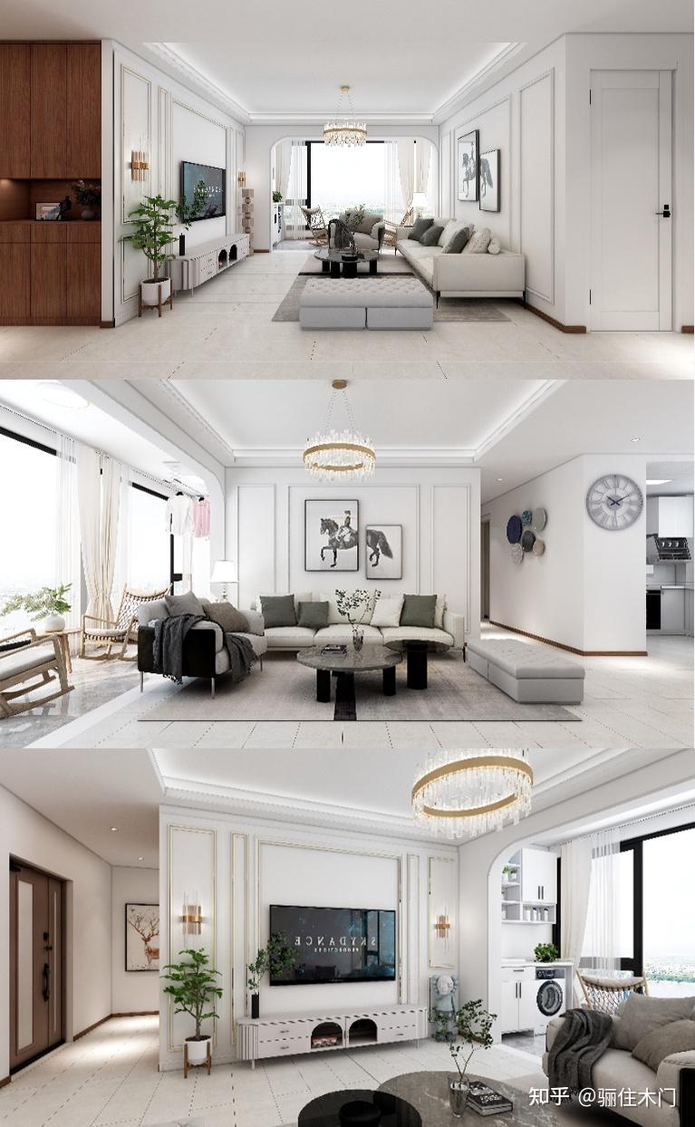 骊住全屋空间案|140m²走心的家装设计，让生活舒适轻松！ - 知乎
