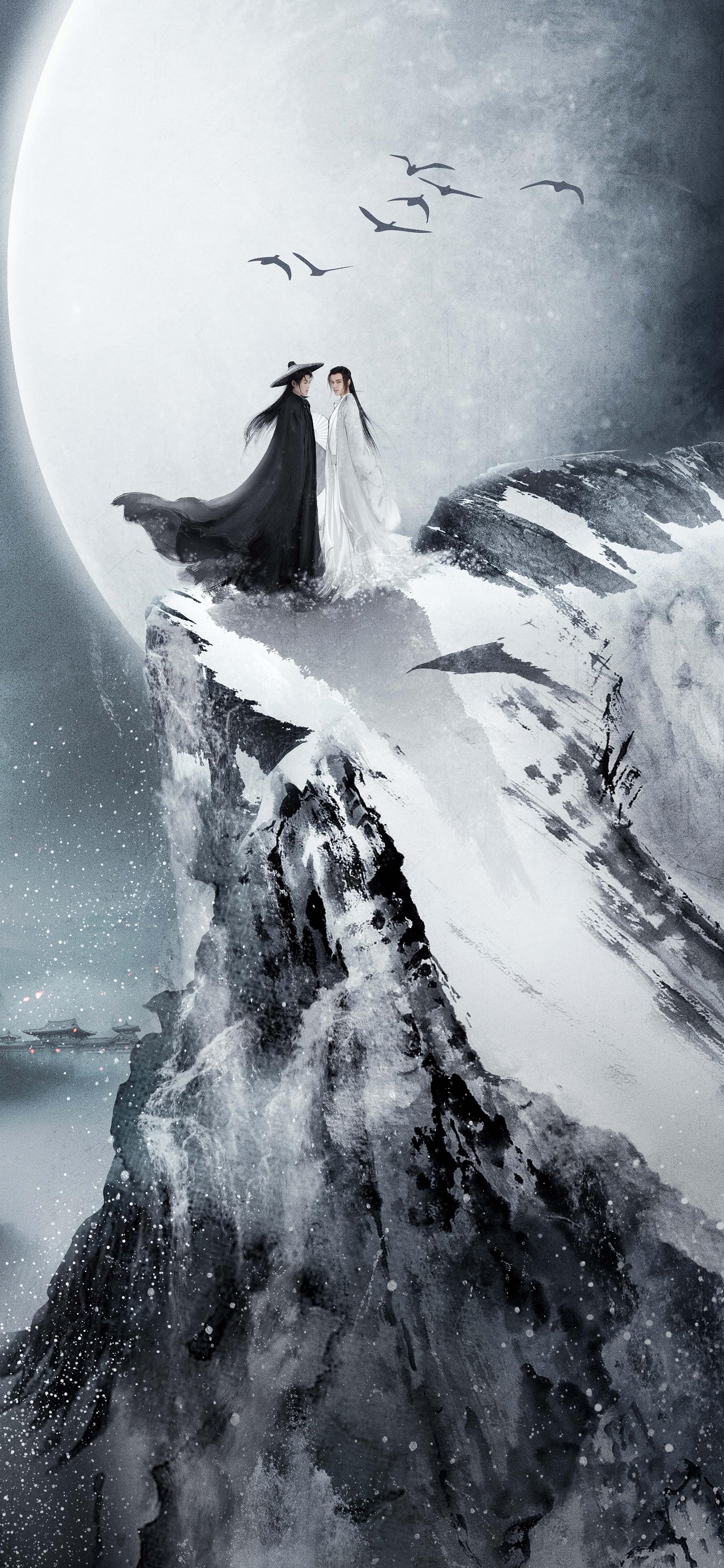 有没有山河令的无水印壁纸呀!特别喜欢晒太阳那一段!