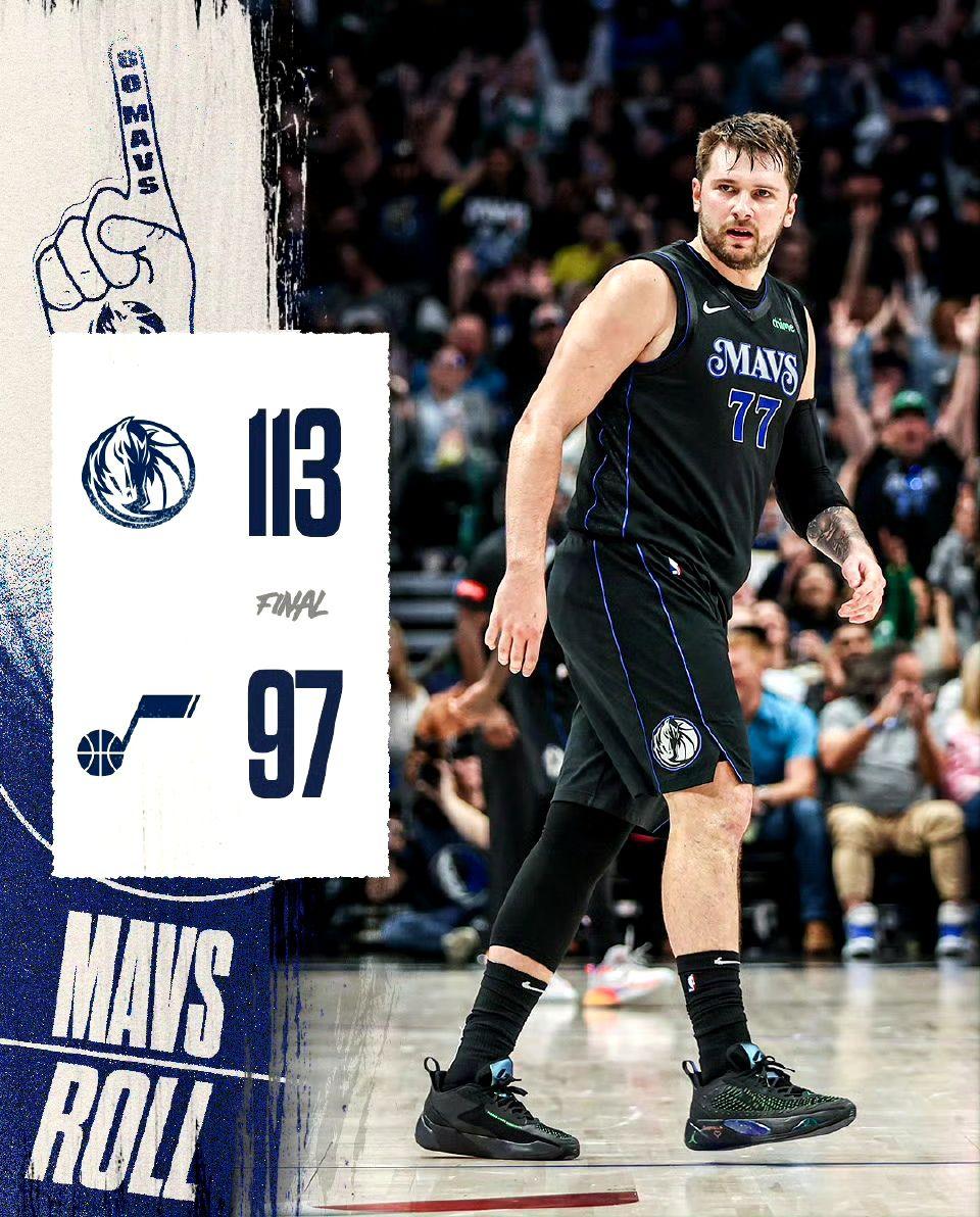 2324赛季nba爵士97113独行侠如何评价这场比赛