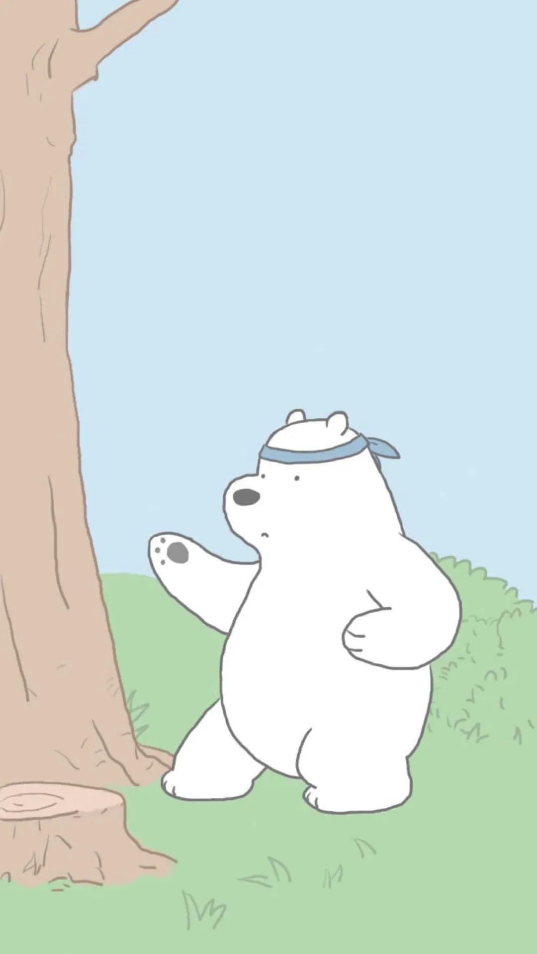 有没有三只裸熊的全屏壁纸? - 知乎