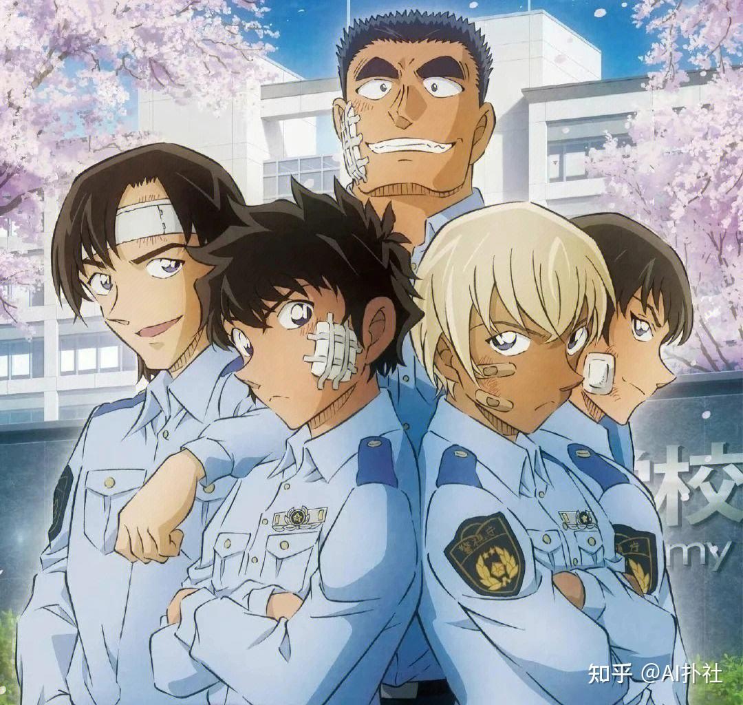 《名侦探柯南》警校五人组回忆杀!5-4=零! - 知乎