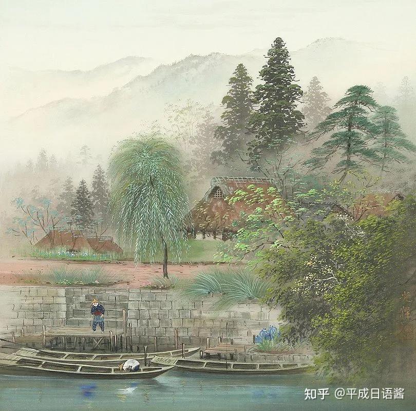 艺术鉴赏：别样的日本水墨山水画- 知乎