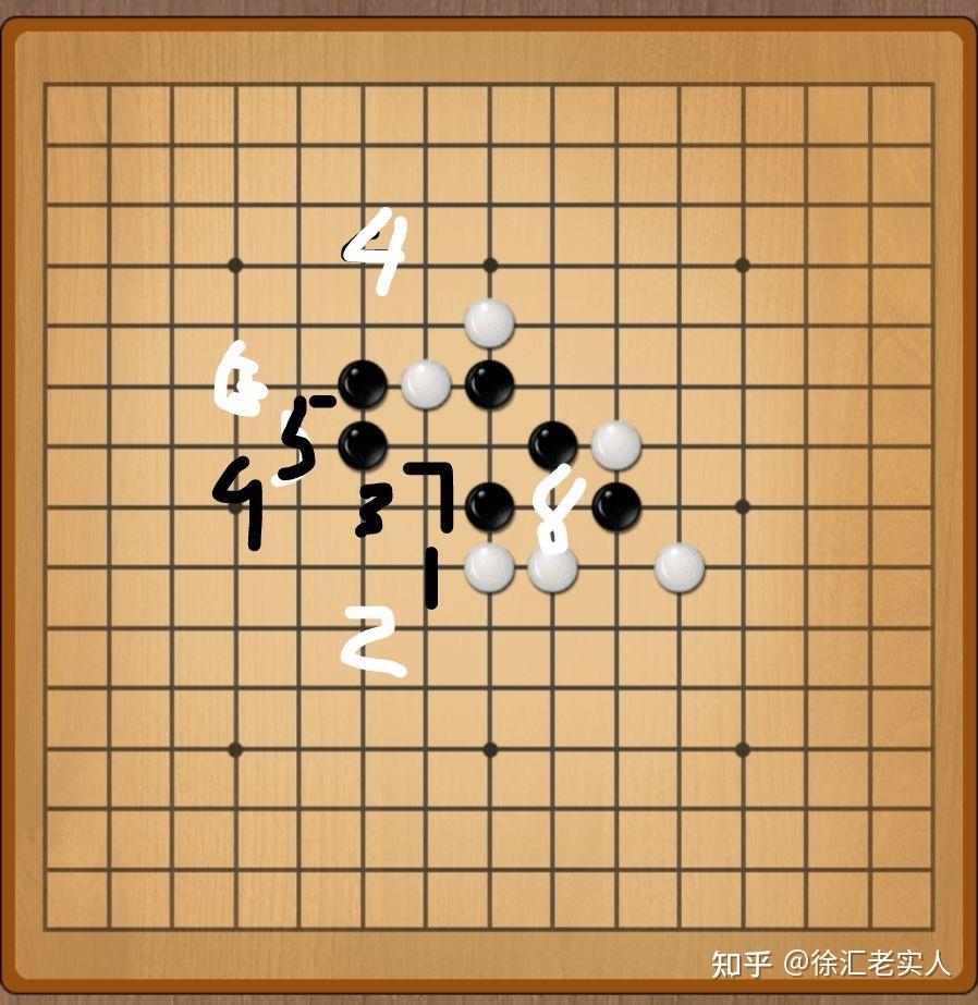 请问这局五子棋残局怎么破