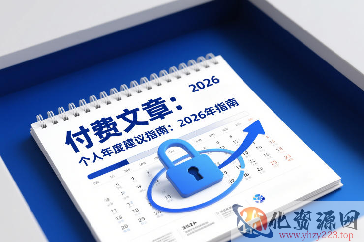 付费文章：个人年度建议指南：2026年指南