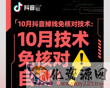 10月抖音掉线免核对技术，不保证百分百，自测