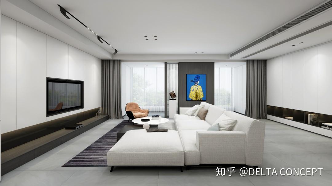 新 案 / 一家三口的白色极简城市度假屋 - 知乎