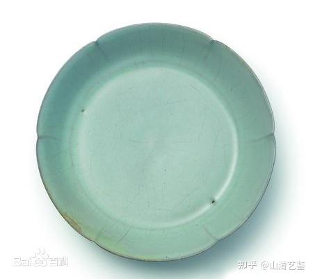 中国古美術　四大名窯 宋時代　天青釉 天藍釉「葵花口」皿汝窯 拍出天价的汝窑天青釉葵花洗！到底为什么这么值钱！ - 知乎
