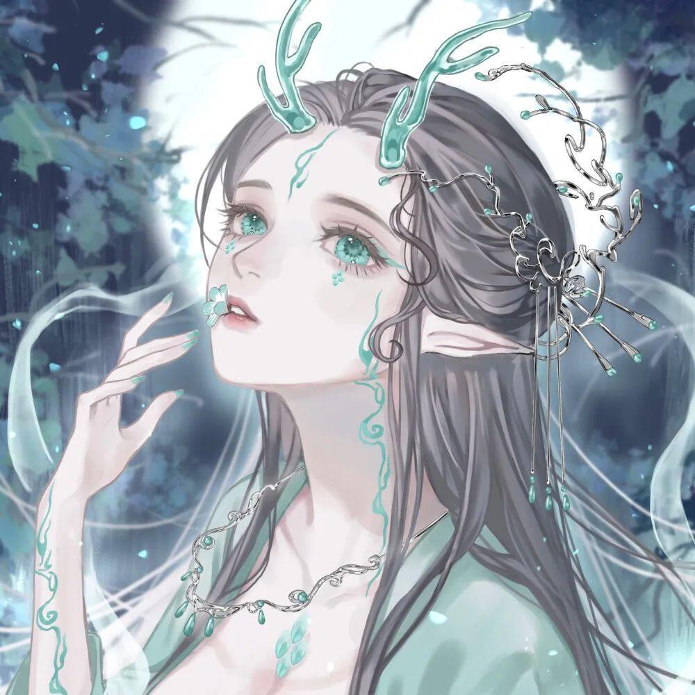 有没有女生的古风动漫的头像要仙气飘飘的71