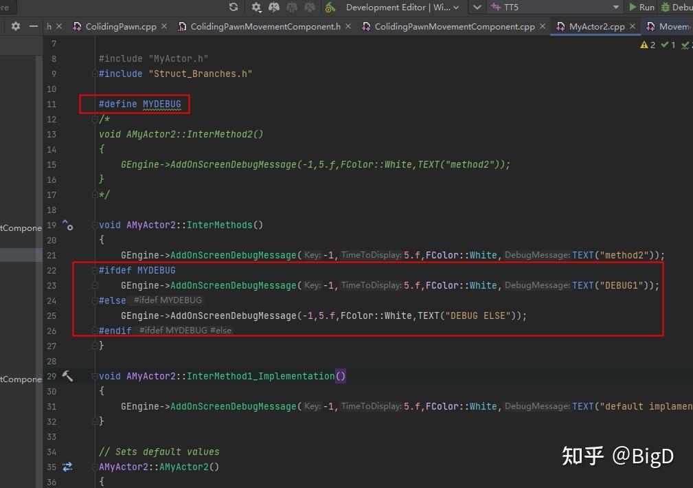 【UE】C++中#if、#endif的用法 - 知乎