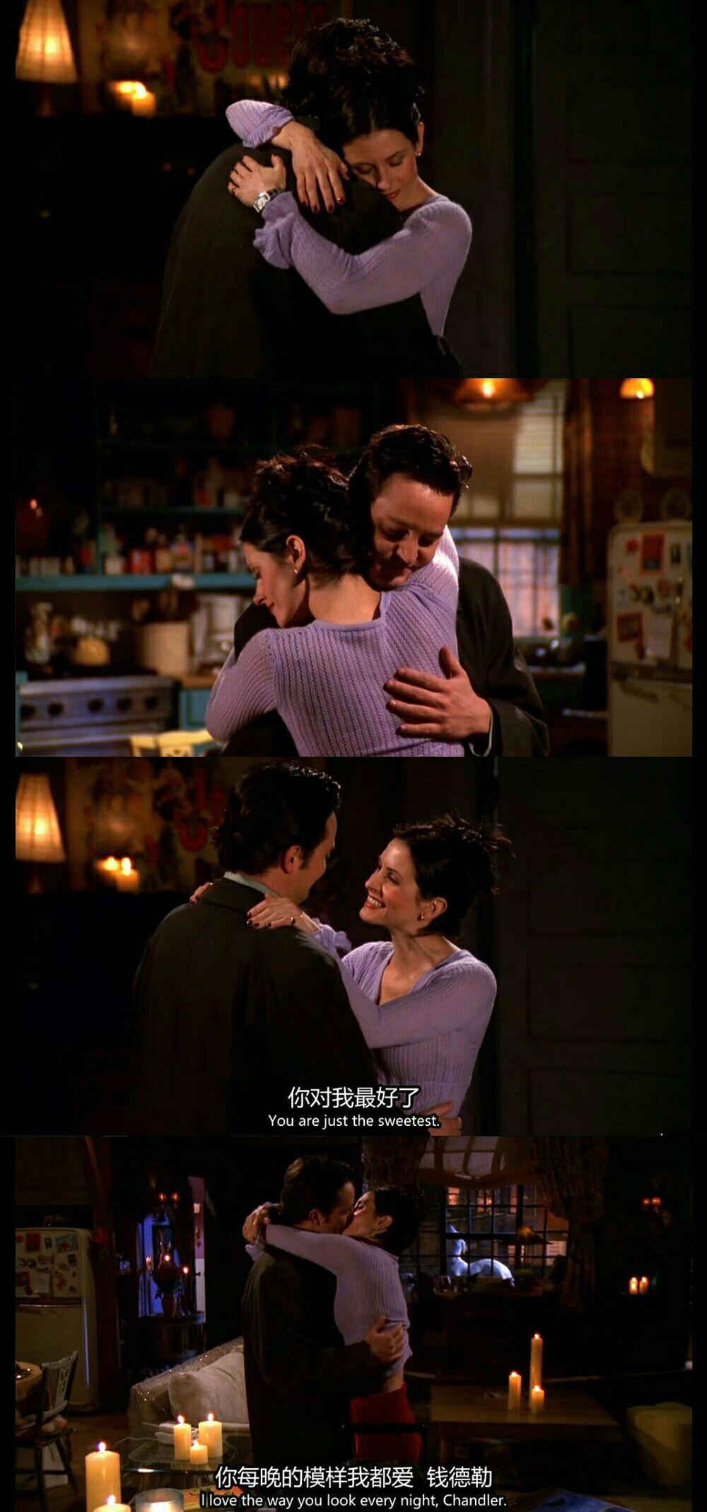 老友记中钱德勒和莫妮卡有什么感人的瞬间