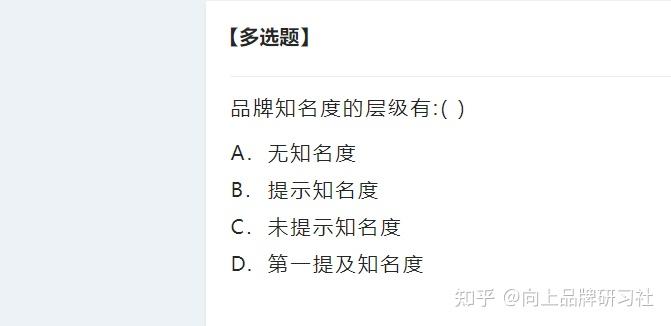 进阶版|轻松学习品牌资产盘点-第二章,品牌知名度打造 - 知乎