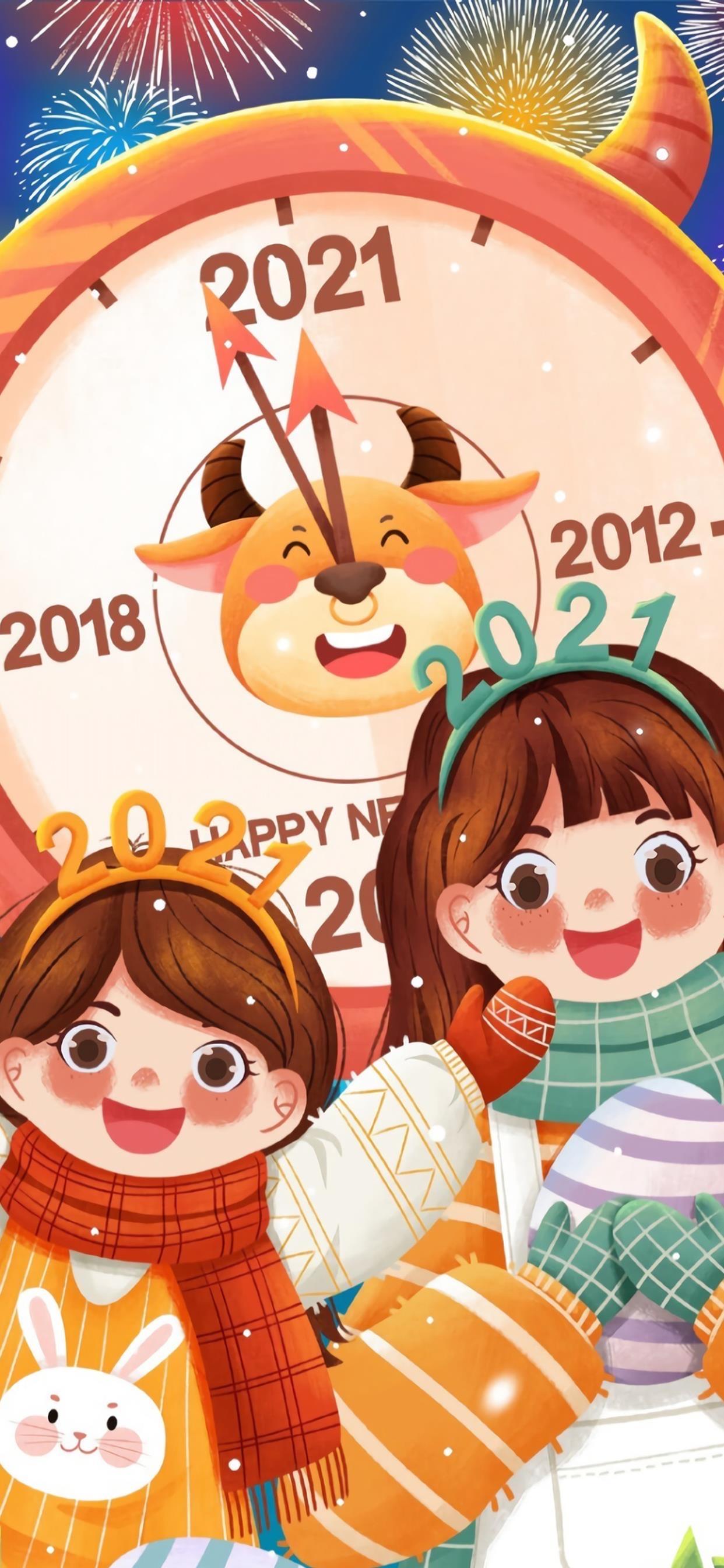 有什么好的跨年壁纸可以在12月31日换上告别2020迎接2021